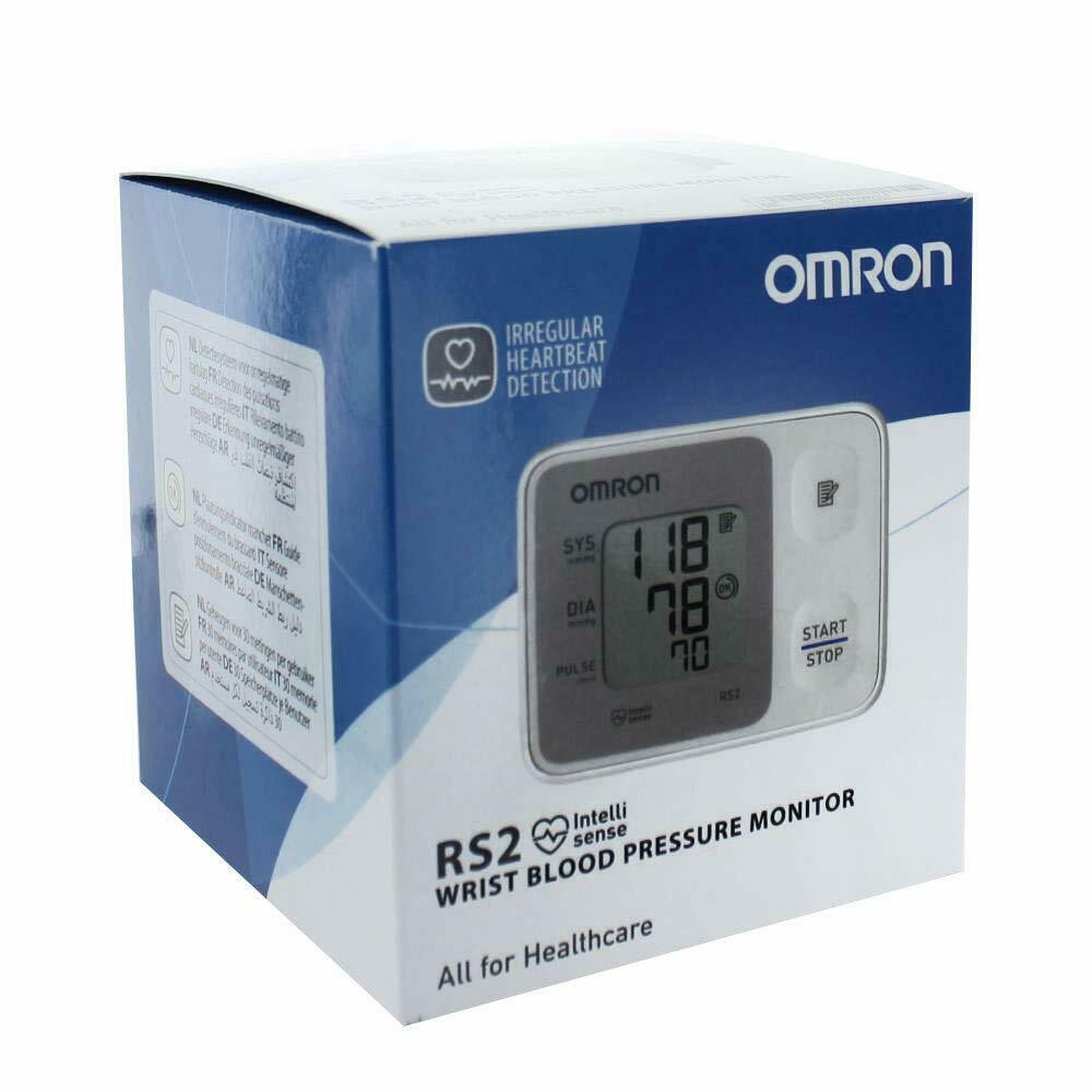 Omron RS2 Automatic Wrist Blood Pressure Monitor HEM-6161-E