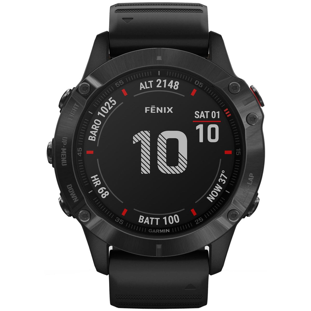 Garmin Fenix 6 Pro Multisport Watch Heart Rate Monitor GPS Watch Newly Overhauled