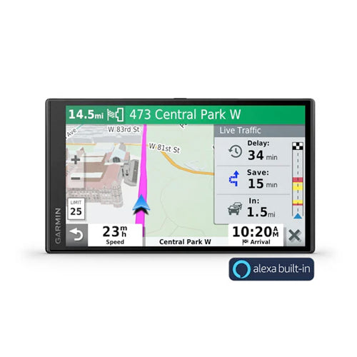 Garmin DriveSmart 65 MT-S EU - Lifetime UK & EU Maps & Traffic - Newly Overhauled