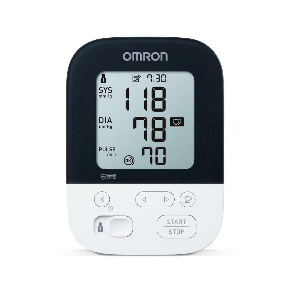 Omron Blood Pressure Monitor Bluetooth App IHB 2Use 60m M4 IT 7155T-EBK