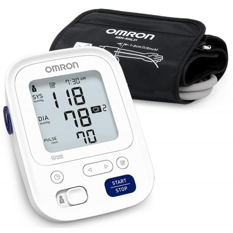 Omron Blood Pressure Monitor IHD 2User 60 Memory 22-42c M3 HEM-754-E