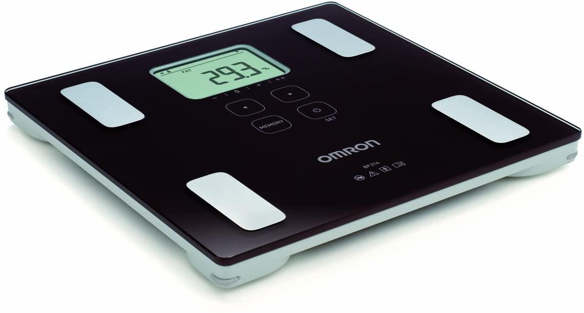 Omron Body Composition and Body Fat Monitor Bathroom Scale - BF214