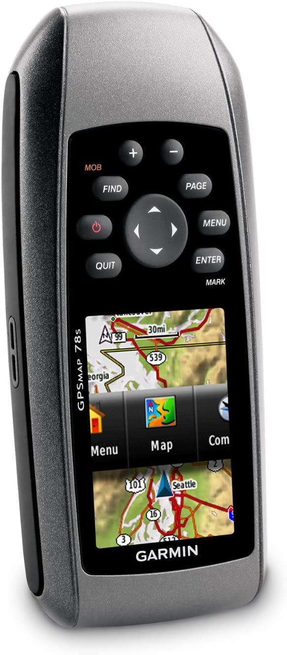Garmin GPSMAP 78S Handheld Marine GPS Worldwide Navigation Chartplotter