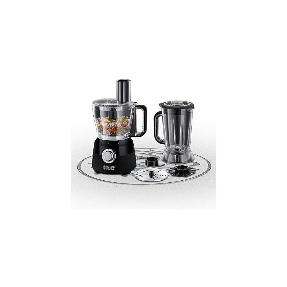Russell Hobbs Desire Food Processor 1.5 Litre Food Mixer & Attachments - 24732