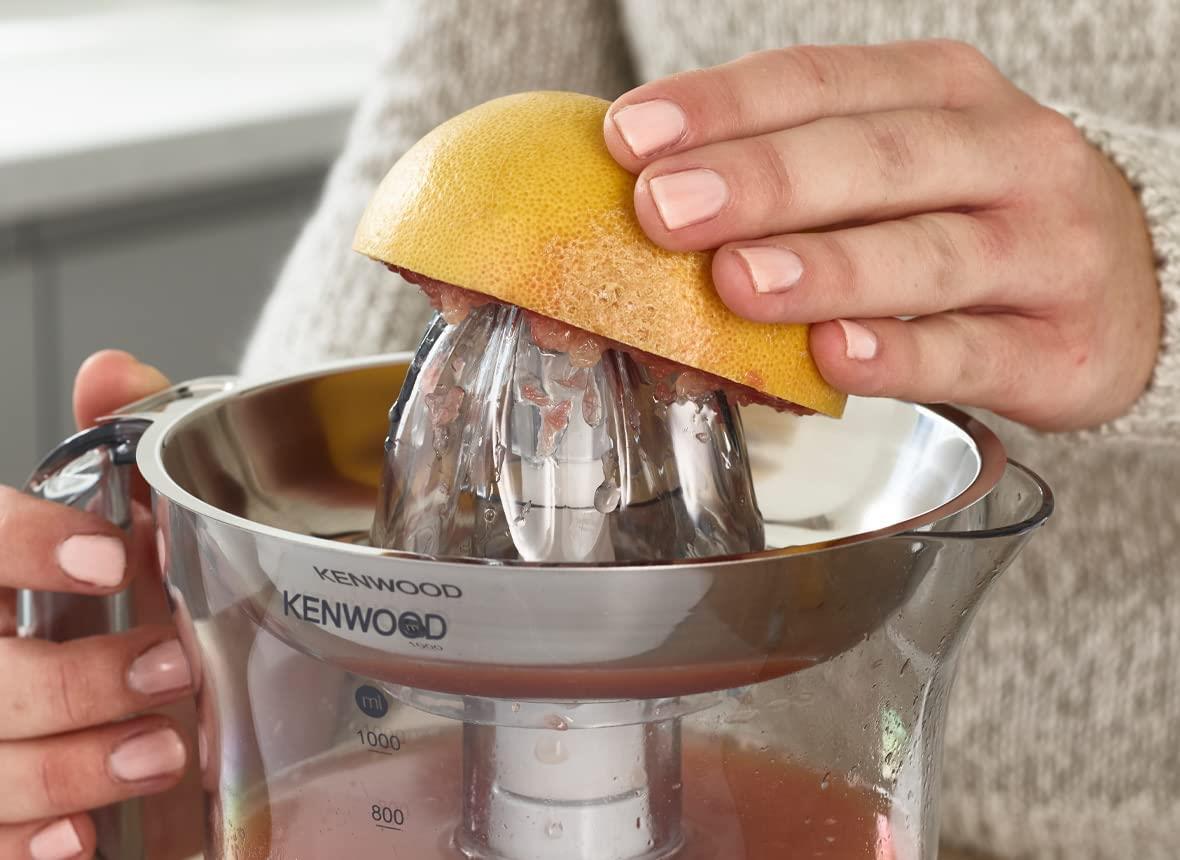 Kenwood JE290 Citrus Fruit Juicer Juice Press Juice Extractor 1Litre 40W - White