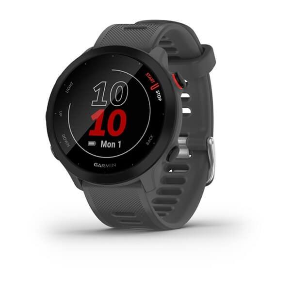 Garmin Forerunner 55 GPS Running Smartwatch Fitness Tracker - Grey Newly Overhauled