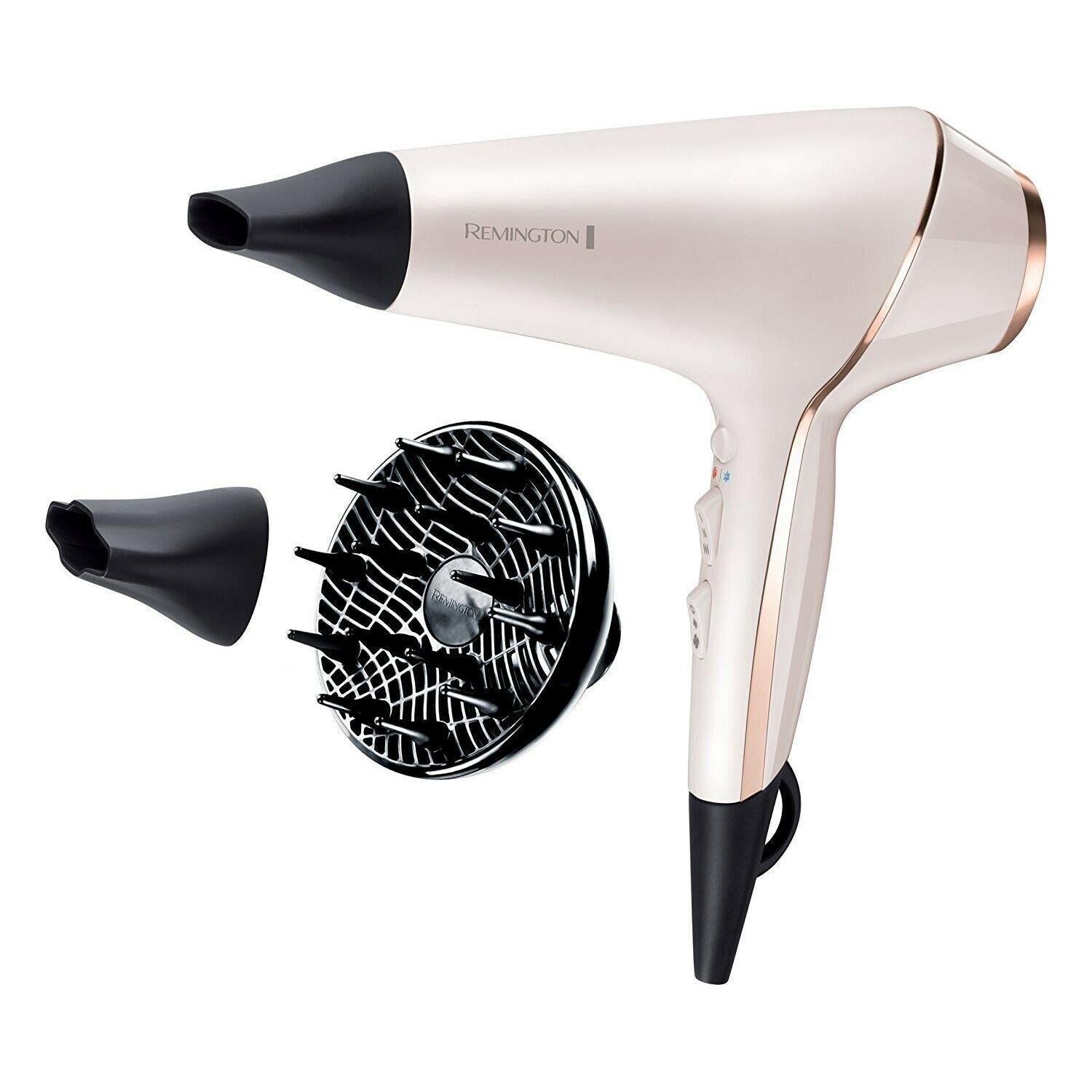 Remington ProLuxe Hair Dryer AC 2400W with Diffuser Rose Gold - AC9140