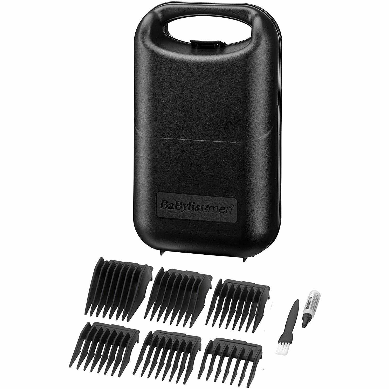 Babyliss Hair Clippers Corded Clippers Pro Hair Cutting Styling Head Shaver - 7456U