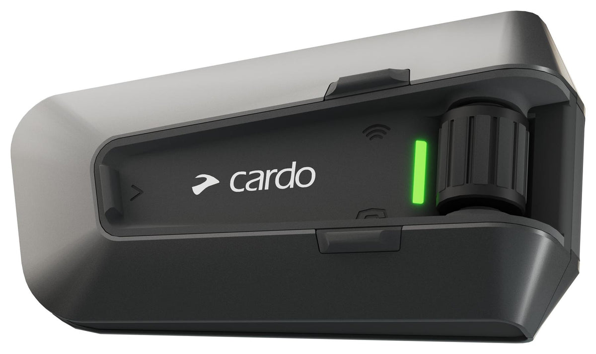 Cardo Scala Rider Packtalk Edge Solo Bike to Bike Bluetooth Intercom System