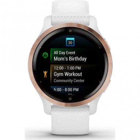 Garmin Venu 2S Smartwatch Heart Rate Monitor GPS Watch - Rose Gold Newly Overhauled