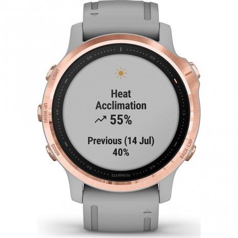 Garmin Fenix 6S Sapphire Rose Gold GPS Triathlon Sports Watch - Newly Overhauled