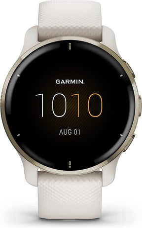 Garmin Venu 2 Plus GPS Smart Watch Heart Rate Activity Monitor - Ivory Gold