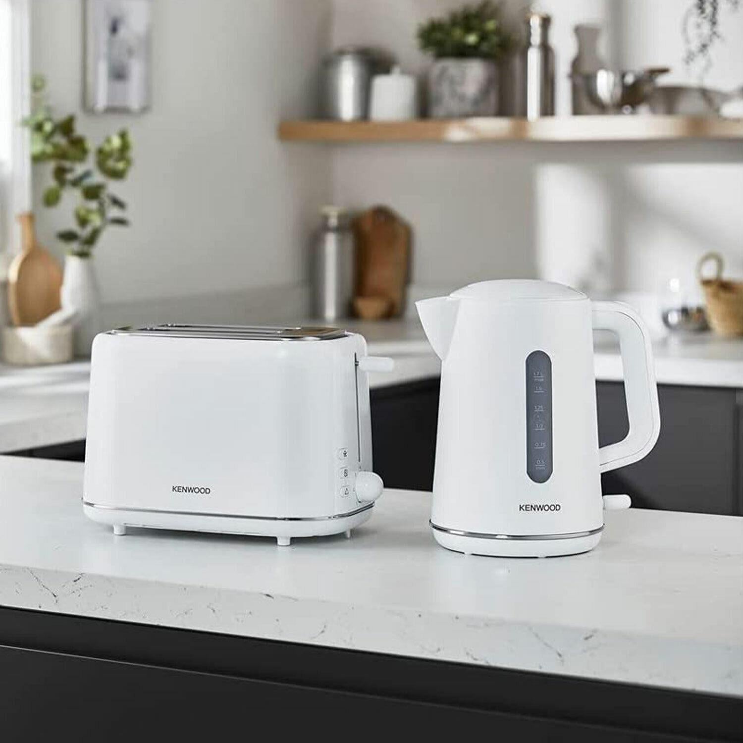 Kenwood 2 Slice Toaster 7 Browning Settings Abbey Lux 800w TCP05.A0WH - White