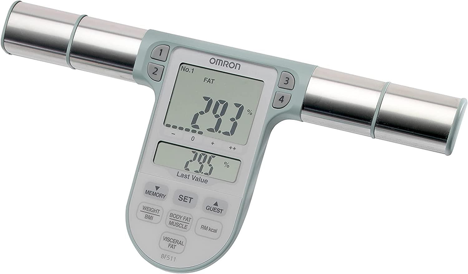 Omron Family Body Composition Digital BMI Muscle Bathroom Weighing Scales - BF511TE