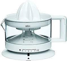 Braun Electric Citrus Fruit Juicer Press Squeezer 350ml CJ3000 - White