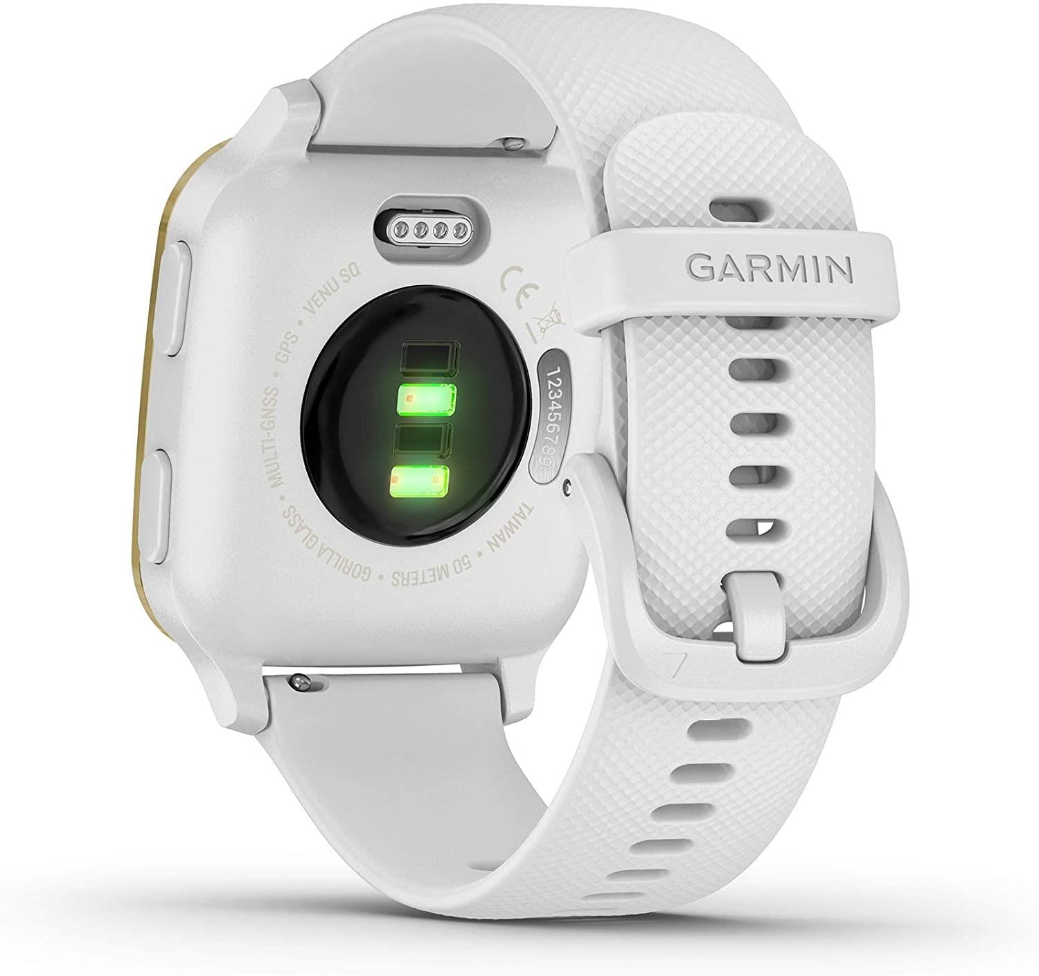 Garmin Venu Sq Smart Watch GPS Activity Monitor White Rose Gold