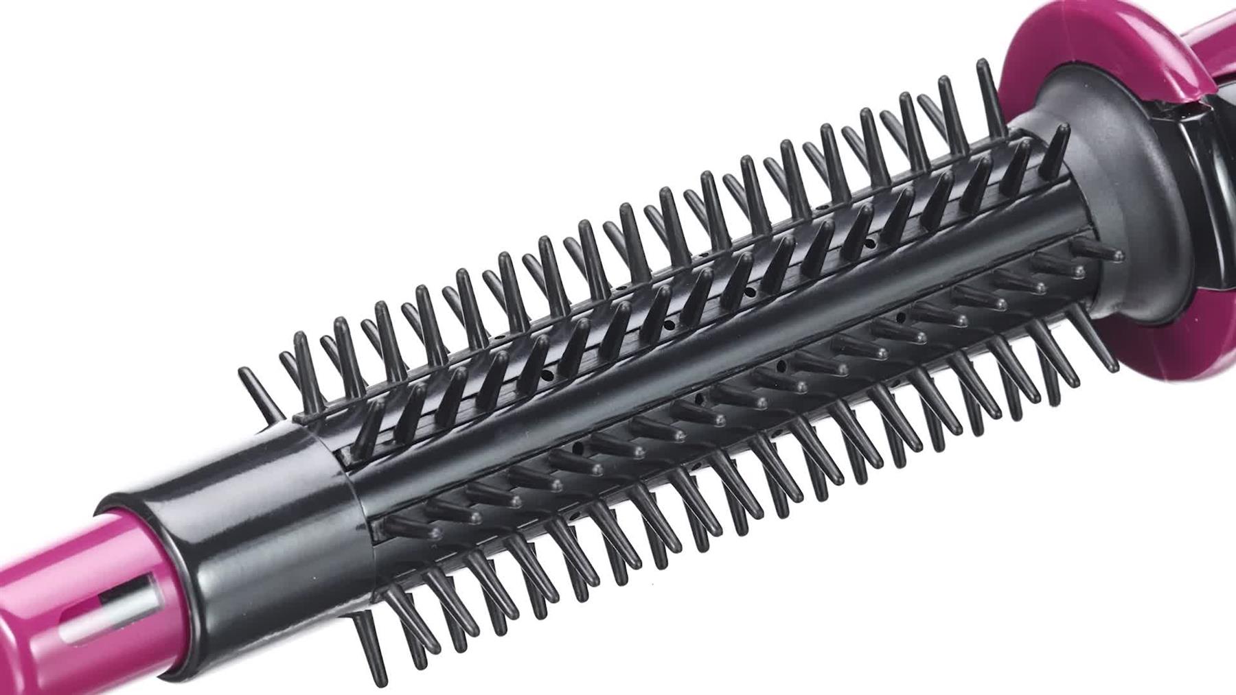 Remington Womens Flexibrush Steam Hot Air Ceramic Hair Styler Styling Brush - CB4N