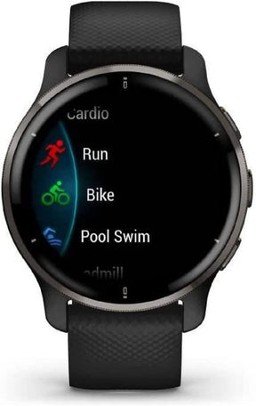 Garmin Venu 2 Plus GPS Smart Watch Heart Rate Activity Monitor - Black Slate