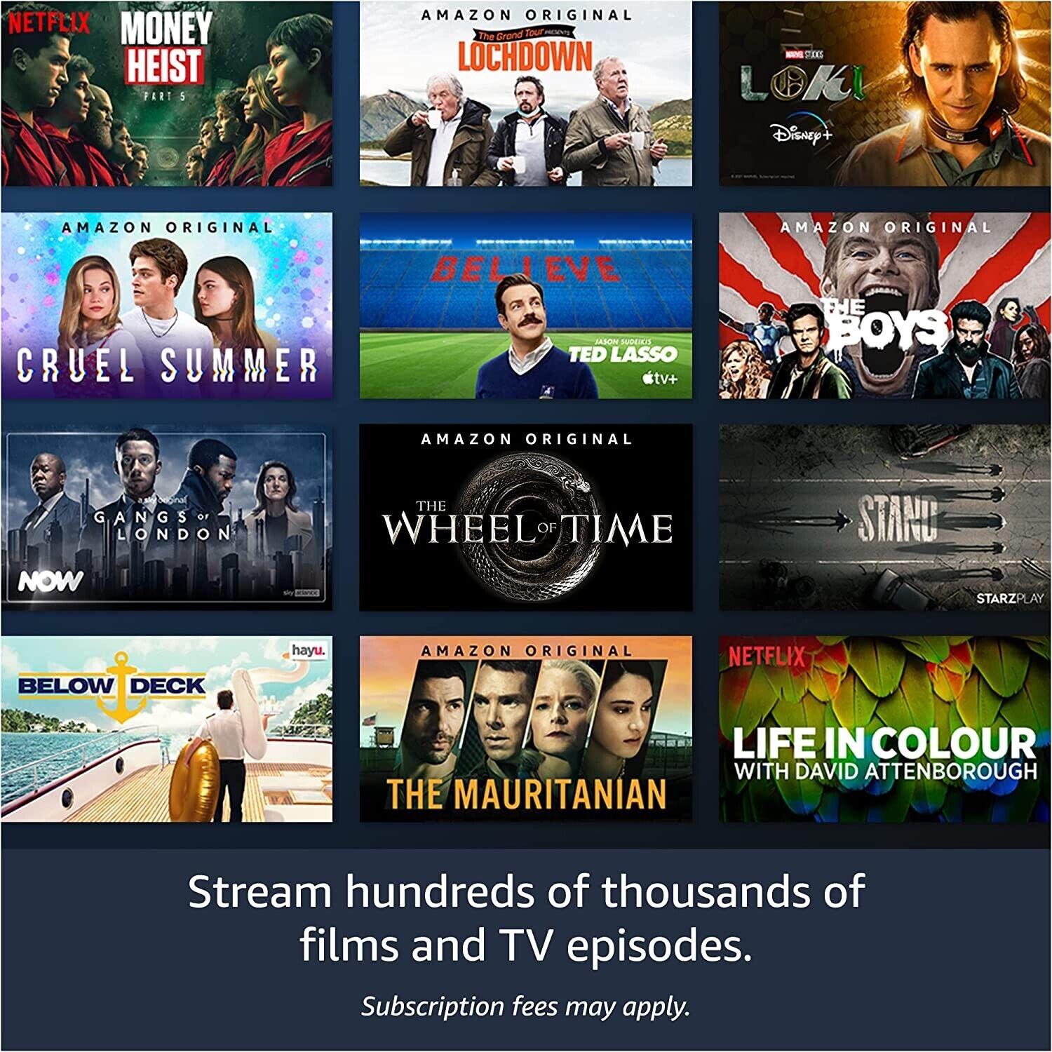 Amazon Fire Stick 4K Max TV Stick Ultra HD Streaming Stick With Alexa Voice Remote