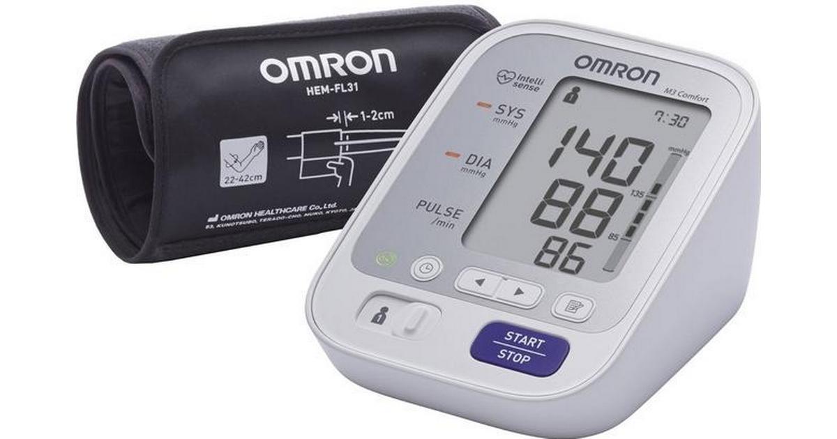 Omron Blood Pressure Monitor IHD 2User 60 Memory 22-42c M3 HEM-754-E