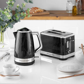 Russell Hobbs Structure 2 Slice Toaster Lift and Look Settings Black - 28091