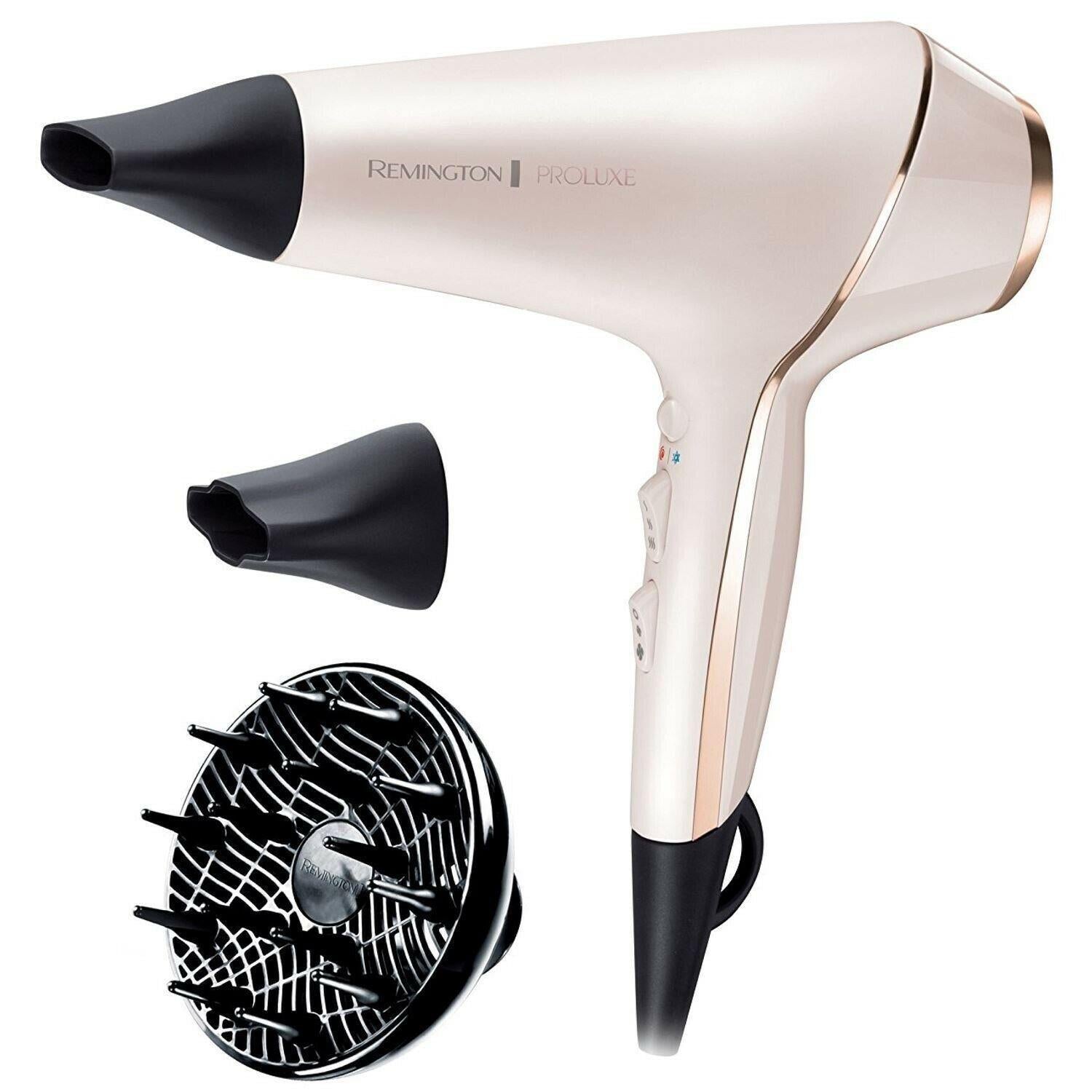 Remington ProLuxe Hair Dryer AC 2400W with Diffuser Rose Gold - AC9140