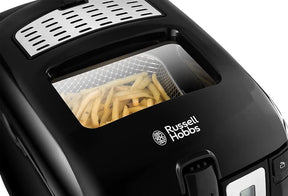 Russell Hobbs Deep Fat Fryer 2L Oil 1.2Kg Food Capacity 2.3Kw Black - 24580