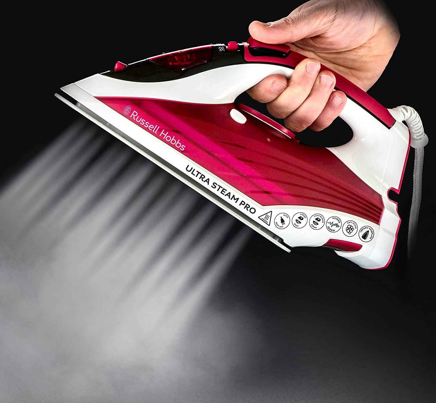 Russell Hobbs Ultra Steam Pro Iron 2600 W Steam Ironing - 23990