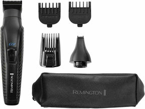Remington G2 Graphite Electric Beard Shaver Body Groomer Nose Hair Trimmer Kit - PG2000