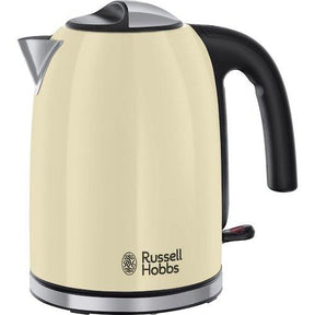 Russell Hobbs Electric Kettle Stainless Steel Jug 1.7 Litre Colours Plus Cream - 20415