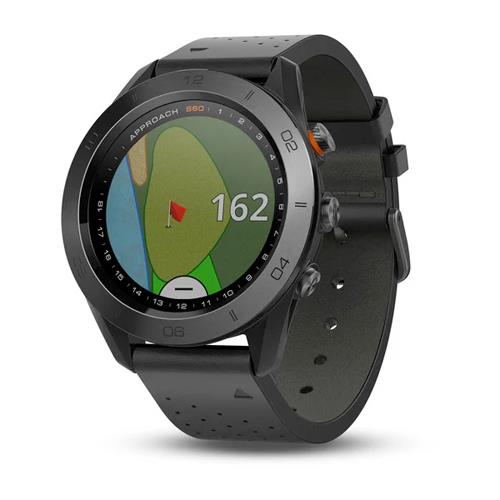 Garmin Approach S60 Premium Golf Rangefinder GPS Watch Black