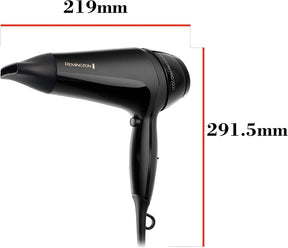 Remington Thermacare Pro Hair Dryer with Concentrator 2200 W Black - D5710